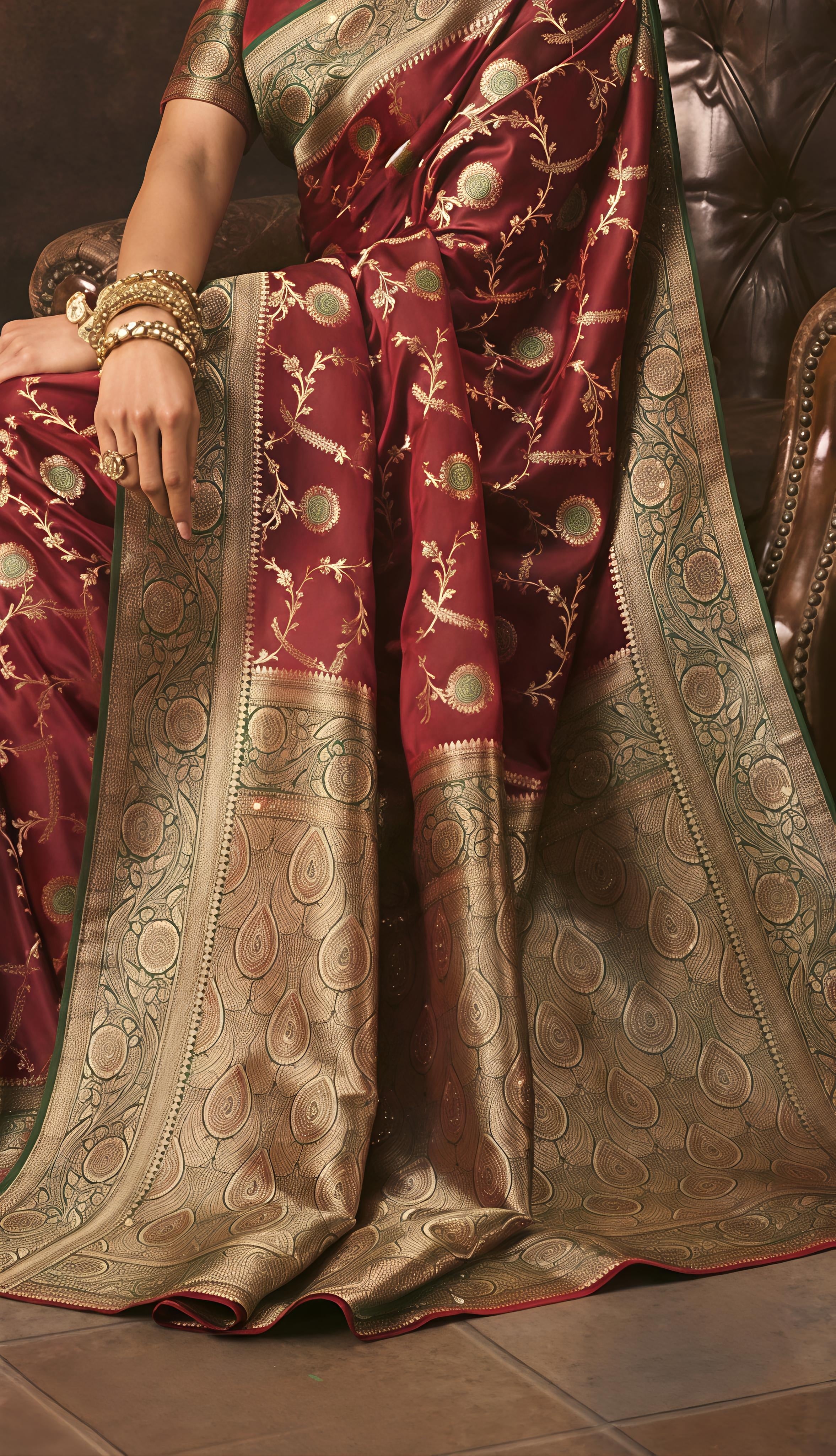 Tana Bana Silk Saree – Premium Festive Collection in 4 Shades
