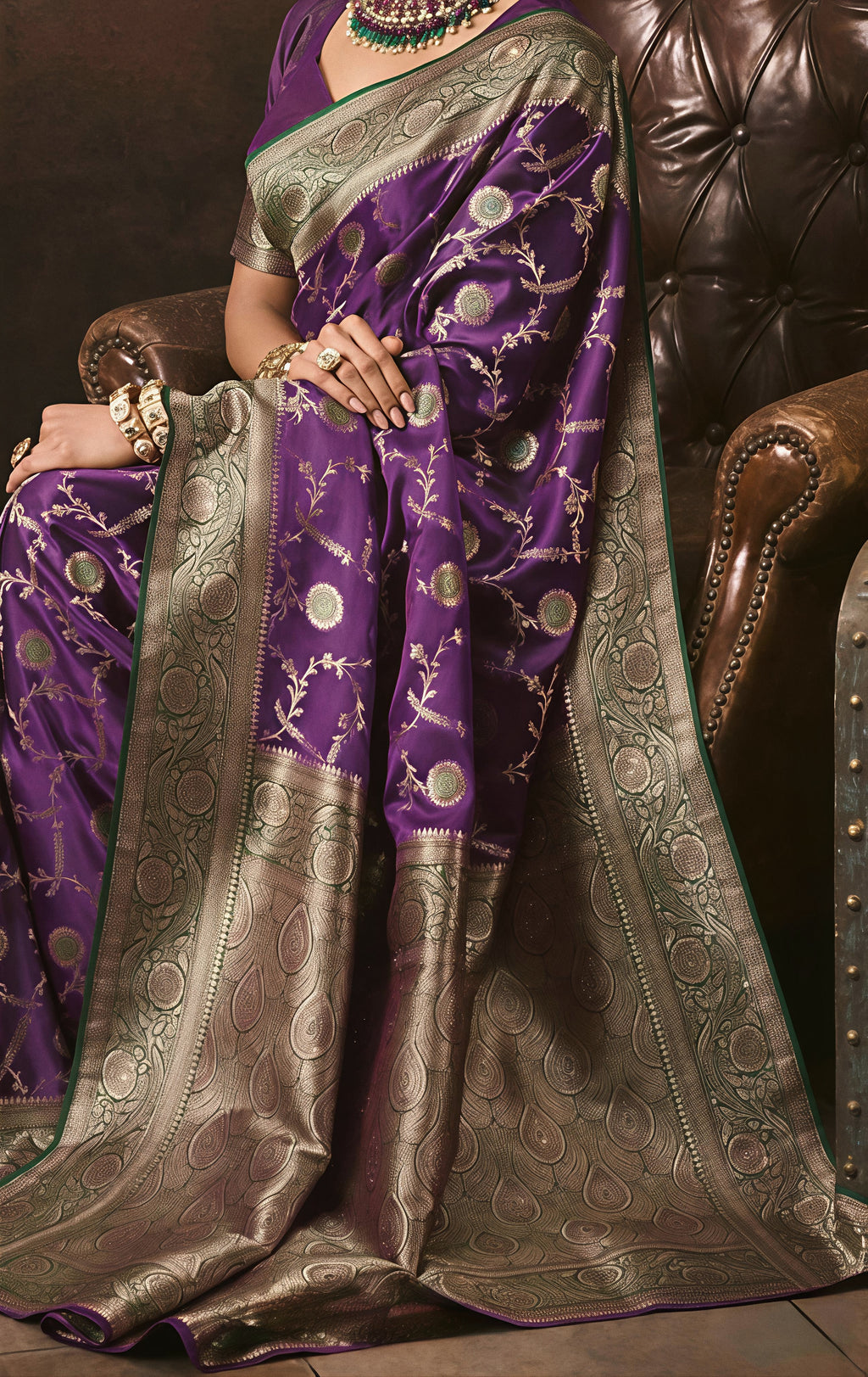 Tana Bana Silk Saree – Premium Festive Collection in 4 Shades
